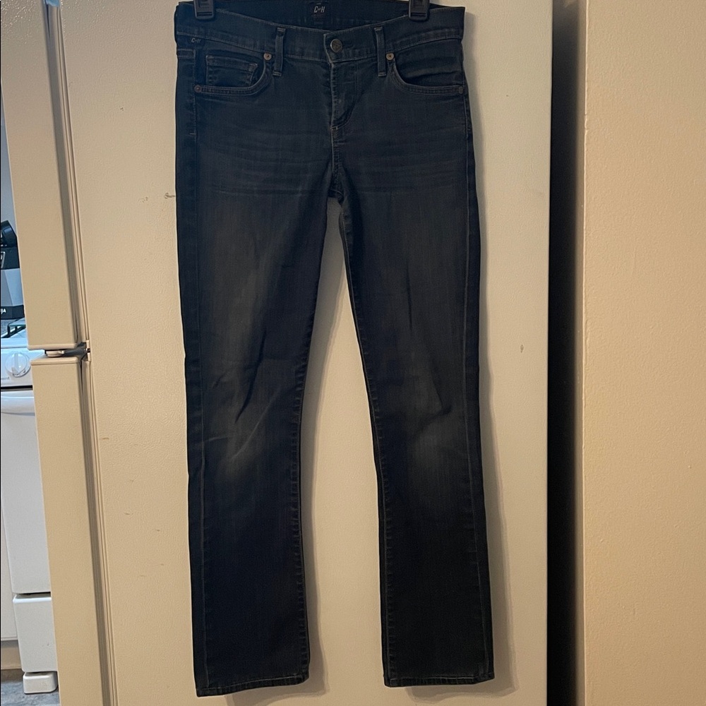 Citizens of Humanity Women’s Size 26 Ava Low Rise Straight Jean Cotton Vintage